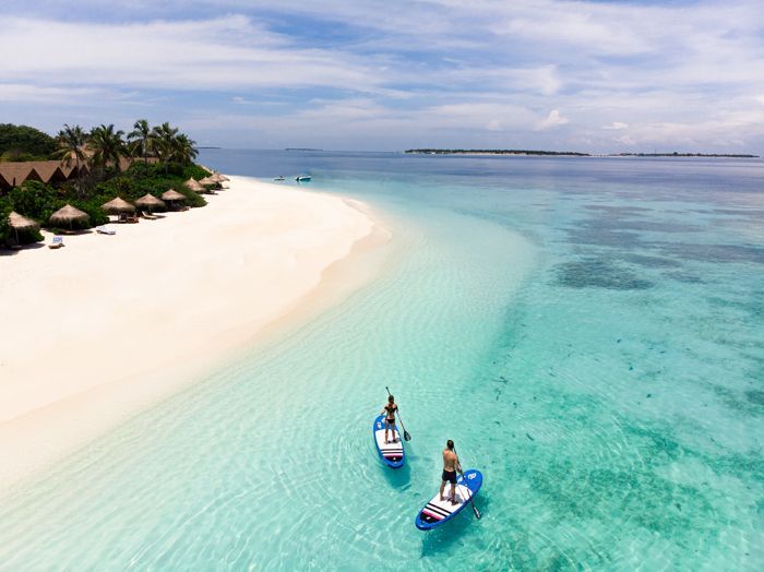 Stand up paddle Hotel Reethi Faru Resort Maldives